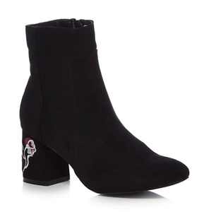 debenhams ankle boots black
