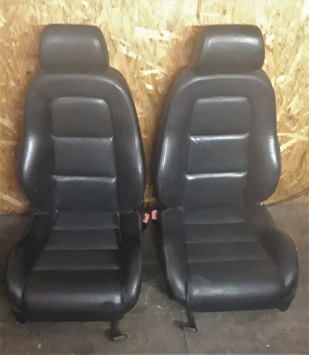 Audi TT 8N Sitze Innenausstattung Leder schwarz Lederausstattung Leder