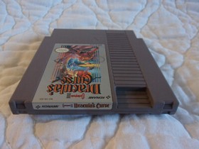 NINTENDO NES CASTLEVANIA III DRACULA'S CURSE VIDEOGIOCO SCATOLA INSERTO MANUALE 1990