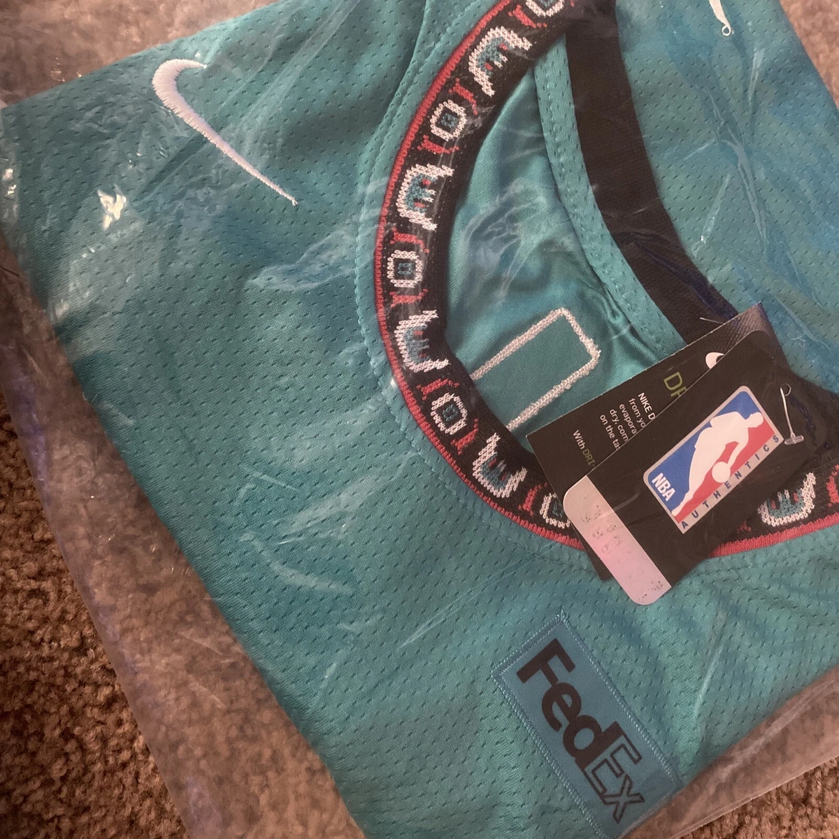 Nike Ja Morant Turquoise Vancouver Grizzlies Large Stitched Jersey