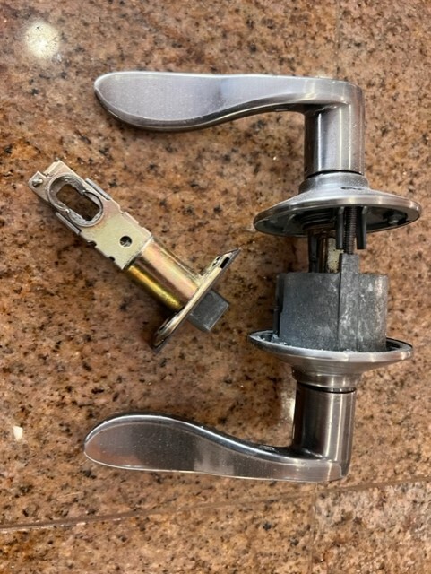 Schlage Privacy Door Lever - Satin Nickel-image