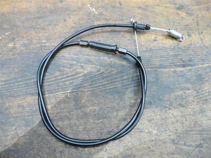 Pumixiy Gaszug Für Rasenmäher - 200 Cm Stahldraht Mit Z-Haken Und Schraubnippel