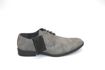 MEN'S DREAM SEEK DRESS SHOE GREY LACE UP OXFORD DR706 | eBay
