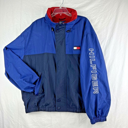 Tommy Hilfiger Jacket Adult XL Blue Red 