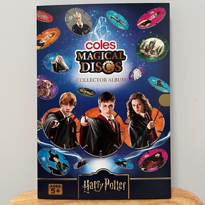 2025 Harry Potter Coles Magical Discs Toy Promotion Collectables