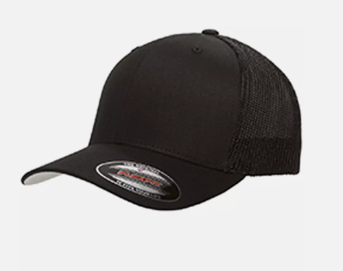 FLEXFIT Classic Original Black Baseball Cap Hat NEW