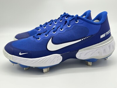 Nike Alpha Huarache Elite 3 Low Men's Size 7 Baseball Cleats Blue