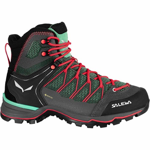 Salewa Mountain Trainer Lite Mid GTX Women's Feld Green/Fluo Coral / 7