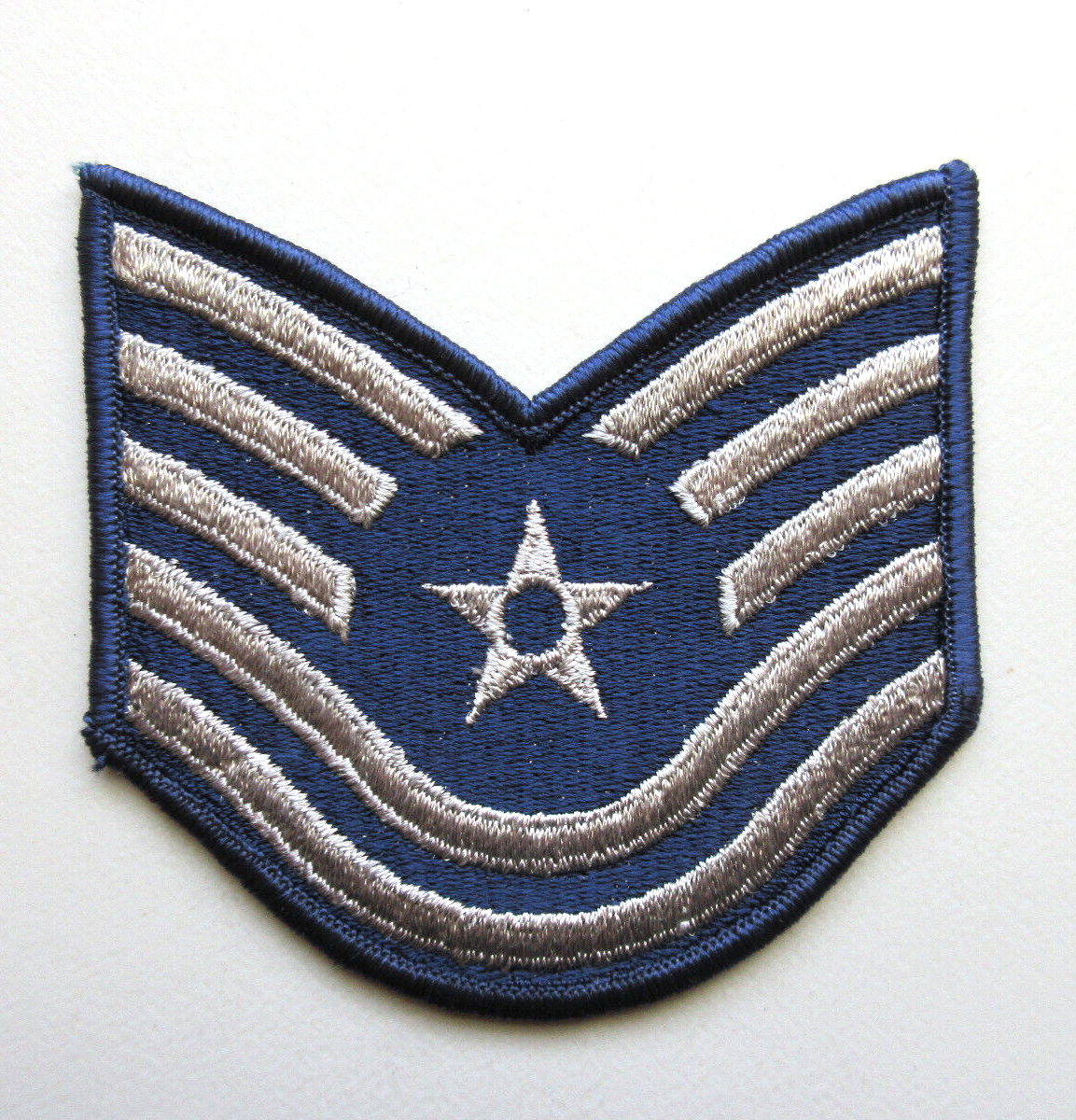 U.S AIR FORCE TECHNICAL SERGEANT RANK INSIGNIA STRIPES MILITARY UNIFORM PATCH #4