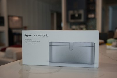 Dyson Supersonic Hair Dryer STORAGE CASE Silver Presentation Box Magnetic NIB