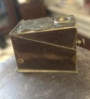 Detroit Post Office Brass Antique Table Top Cigar Cutter OR Inkwell — photo 7