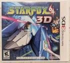 Star Fox 64 3D Nintendo 3DS Complete w Manual Inserts