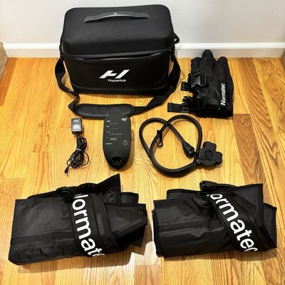 Normatec 3 Air Compression System (Legs + Hips) Massager with Carry Case Tested