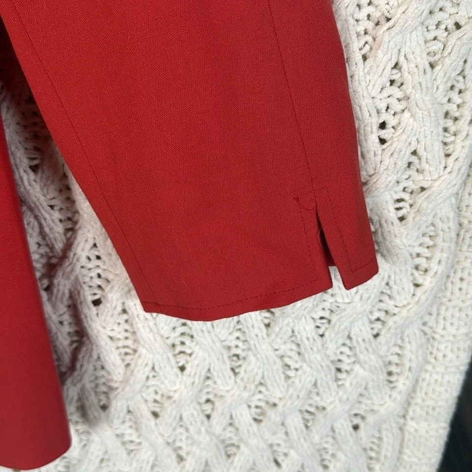 Blazer Mujer Talla 8 Naranja 100% Lana Colección Doncaster Zanzíbar Nuevo Con Etiquetas Foto 2 de 4