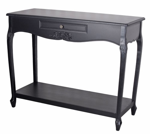 Table Console Rokoko Noir de