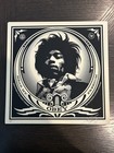 Shepard Fairey Signed Jimi Hendrix Hear My Freedom Album Cover Print Obey Giant — photo 1