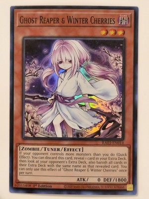 Ghost Reaper & Winter Cherries (Alternate Art) RA03-EN014(Super Rare)Yugioh! TCG