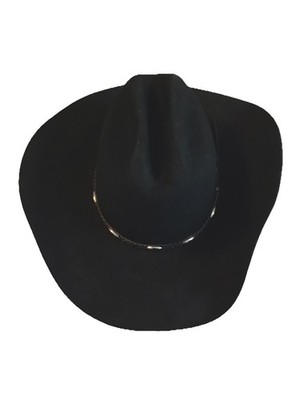 MHT Westerns of Texas Cowboy Hat Black Beaver Blend 7 3/8 | eBay