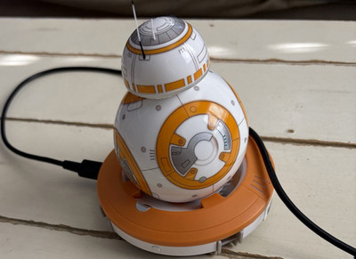 BB-8 Droid App Enabled Star Wars Sphero Robot w/ Charger Untested As Is 