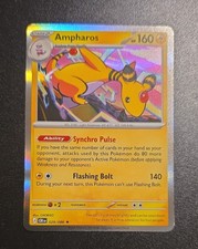 Ampharos 029/086 Me04: Chaos Rising Holo FREE SHIPPING 