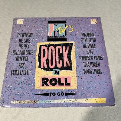 MTV's Rock 'N Roll To Go LP  Elektra 60399-1 Billy Idol MADONNA Wang Chung KISS