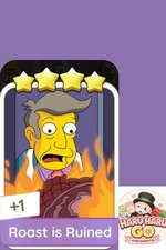 MONOPOLY GO 4 STAR Sticker Set 15 - Roast is Ruined -Fast Delivery-cheap price