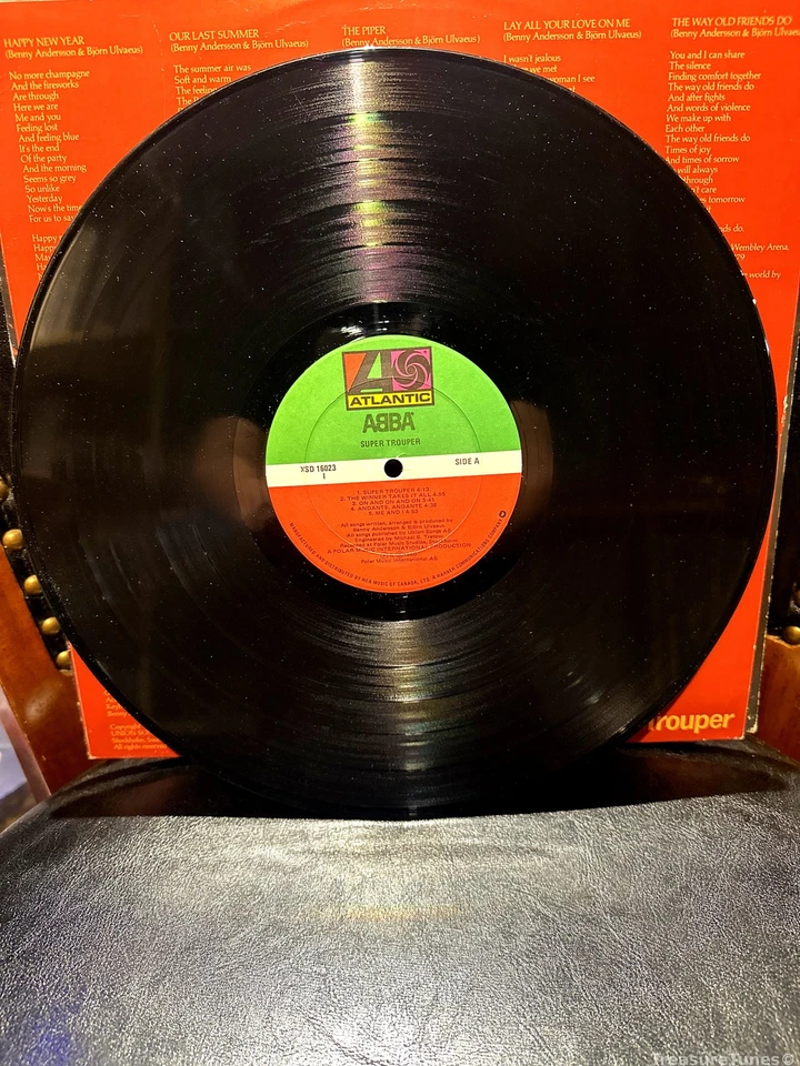 ABBA - Super Trouper Vinyl LP [1980] XSD 16023 - Image 4 of 4