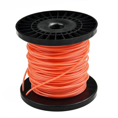 Orange Trimmerschnur Schnur 2 7 mm Runddraht leicht zu ersetzen große Haltbarkeit
