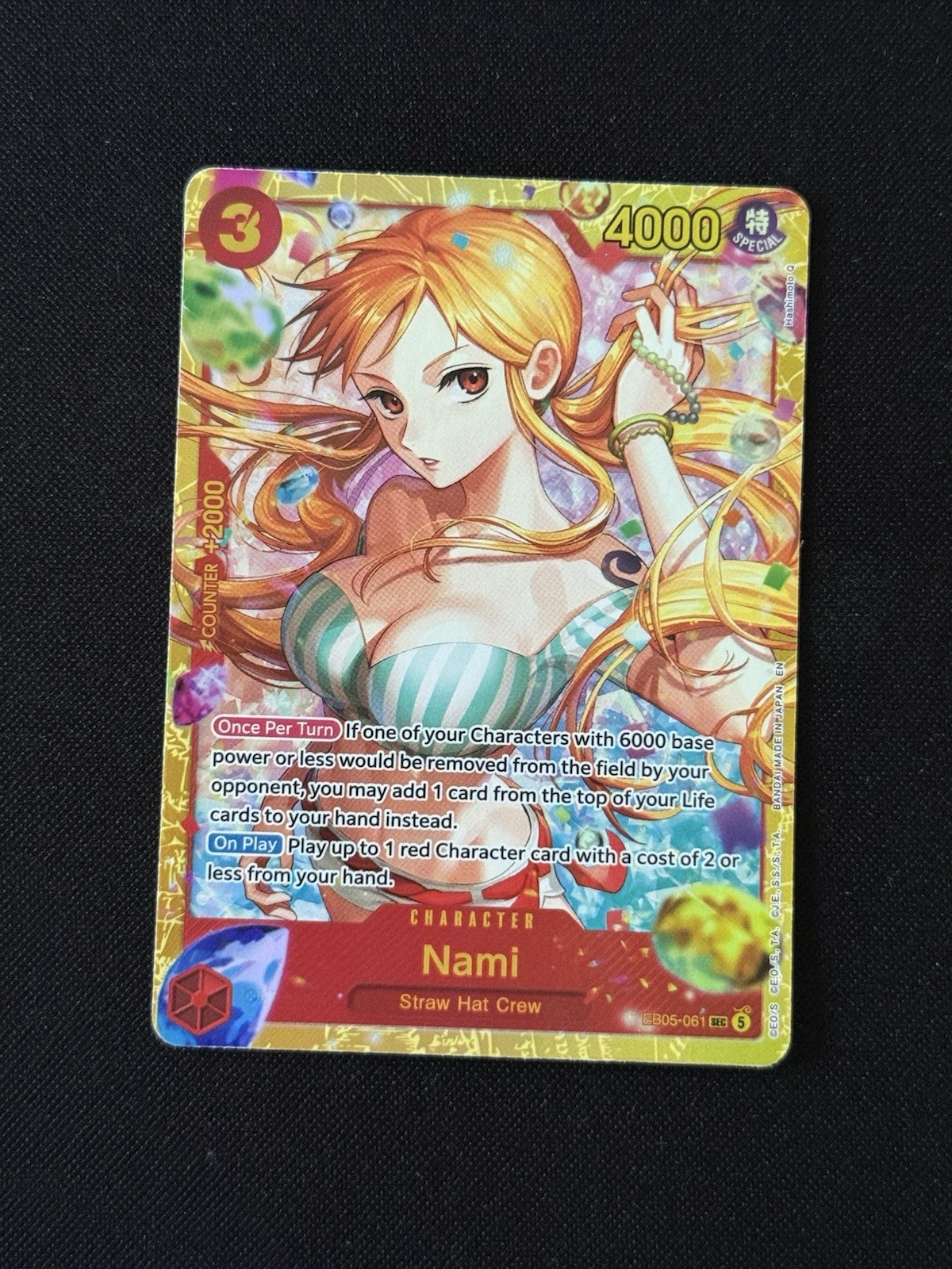 Nami (061) EB05-061 Extra Booster: One Piece Heroines Edition Vol. 2 Foil