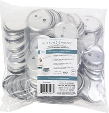 We R Button Press Bulk Refill Pack 100/Pkg-Large 58mm