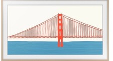 Samsung 65 The Frame Customizable Bezel - Tea...