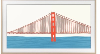 Samsung 65'' The Frame Customizable Bezel - Teak (VG-SCFT65TK/ZA) - Open Box