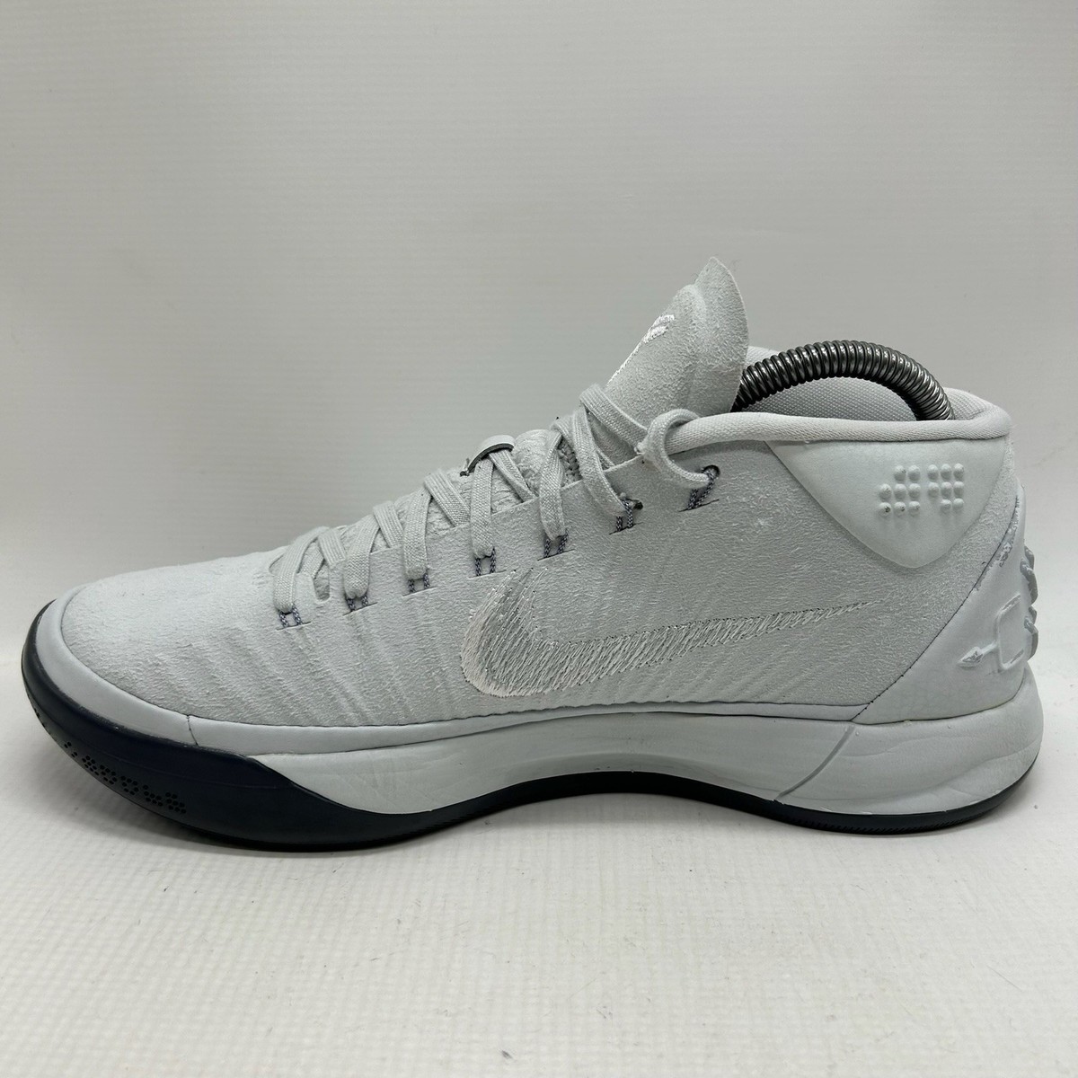 Nike Kobe A.D. Mid Pure Platinum Mens Size 8 US Grey Shoes 