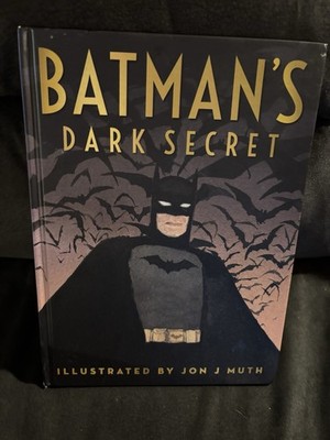 Batman s Dark Secret by Kelley Puckett & Jon J Muth, Hardcover, Scholastic Press