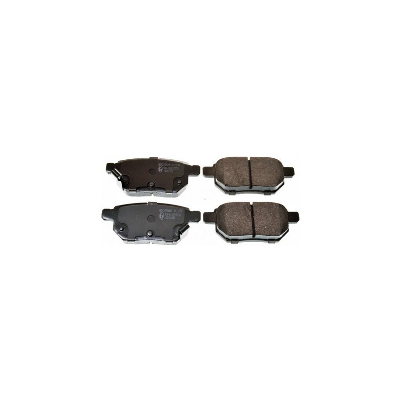 DENCKERMANN B111194 Brake Pads Set Rear for Corolla Auris iQ Prius PHV Yaris CT