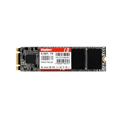 KINGSPEC 1TB M.2 SATA SSD NOT FOR NVME SLOTS UPGRADE FOR LAPTOP/DESKTOP - BLACK