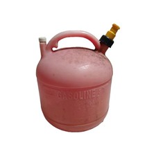 Eagle 5 Gallon Plastic Vented Gas Can Vintage Pre Ban PG-5 w/ Cap Spout USA