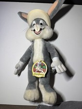 VINTAGE 1993 BUGS BUNNY COWBOY 24K COMPANY STUFFED PLUSH Six Flags Plushie