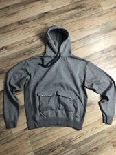 Lfdy Live Fast Die Young Distressed Cargo Hoodie Pullover Grau Gr M NEU