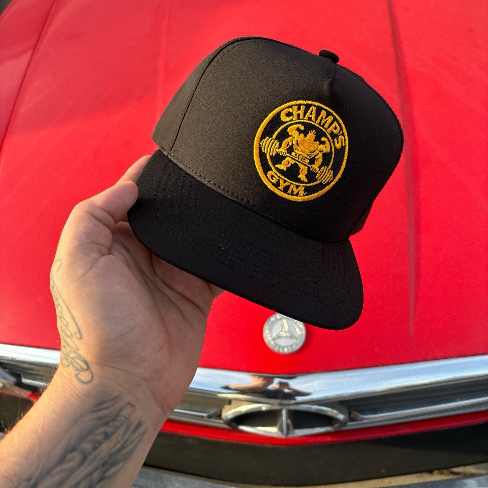 Pokémon Golds Gym Champs Gym Machamp Gym Trainer Hat