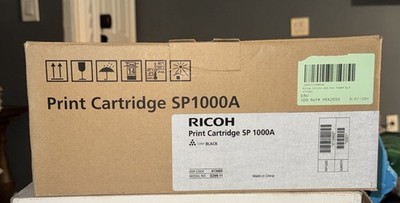 New OEM Ricoh SP1000A Toner , Black for Ricoh Aficio SP 1000S