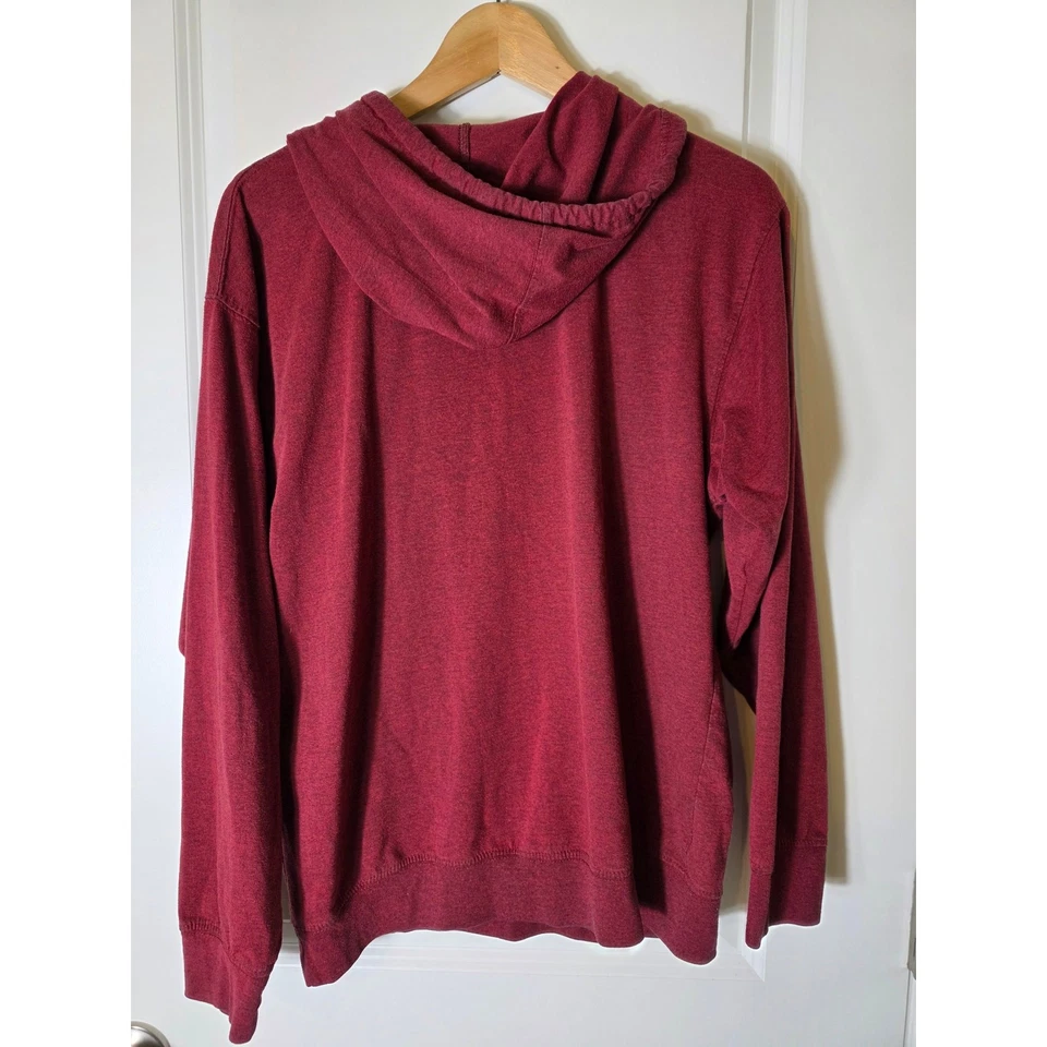 CATALINA ISLAND Rojo Activo Deportivo Ligero Pullover Sudadera con Capucha Talla M Foto 2 de 4