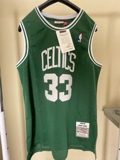 Larry Bird Celtics 1985/86 Hardwood Classics Jersey Men's Size XL *Stitched*