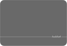 - Tappetino Da Bagno in Diatomite 60X40 – Tappeto Antiscivolo E Super Assorbente