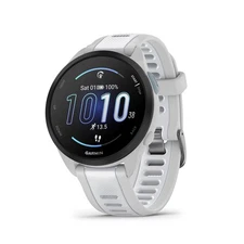 Garmin Forerunner 165 Smartwatch Running + Training AMOLED Display Whitestone