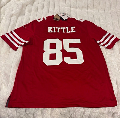 Nike San Francisco 49ers engineered George Kittle #85 Red Jersey Men's Size L