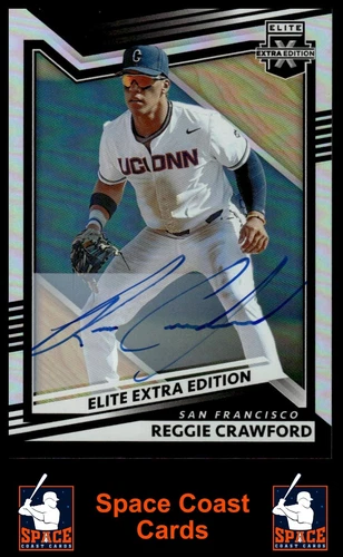 2022 Panini Elite Extra Edition #30 Reggie Crawford Signatures