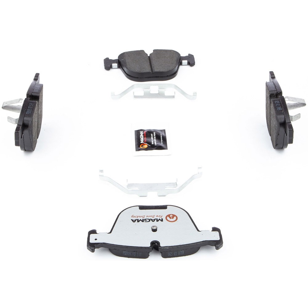 For Bentley Azure Continental BMW 745i 1999-2019 Magma Rear Brake Pad Set GAP