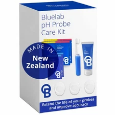 Bluelab CAREKITPH pH Probe Care Kit with Calibration Solution, Storage Soluti...