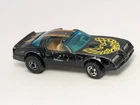 Vintage 1978 Hot Wheels Black Pontiac Firebird Trans Am HOT BIRD Hong Kong BW